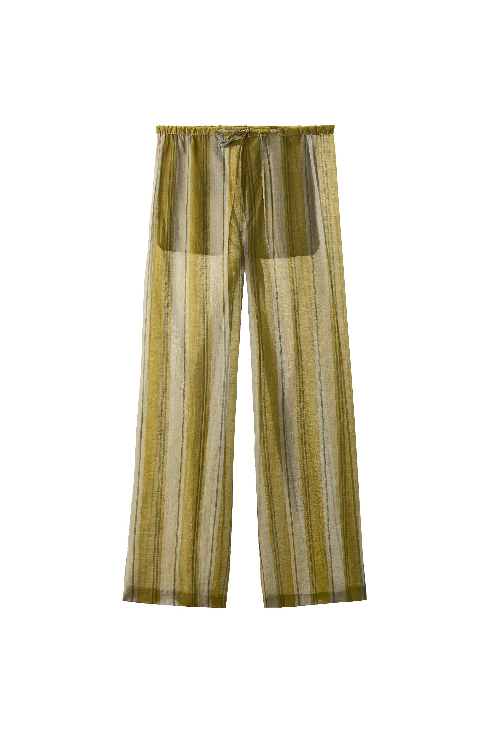 ZW COLLECTION STRIPED TROUSERS